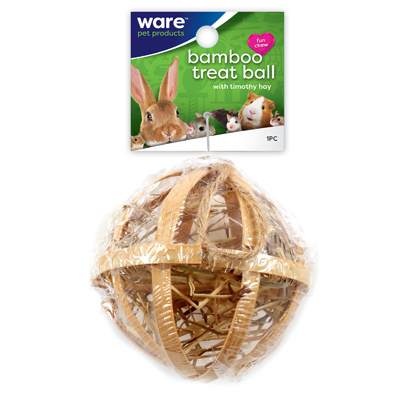 Ware Pet Products Bamboo Treat Ball
