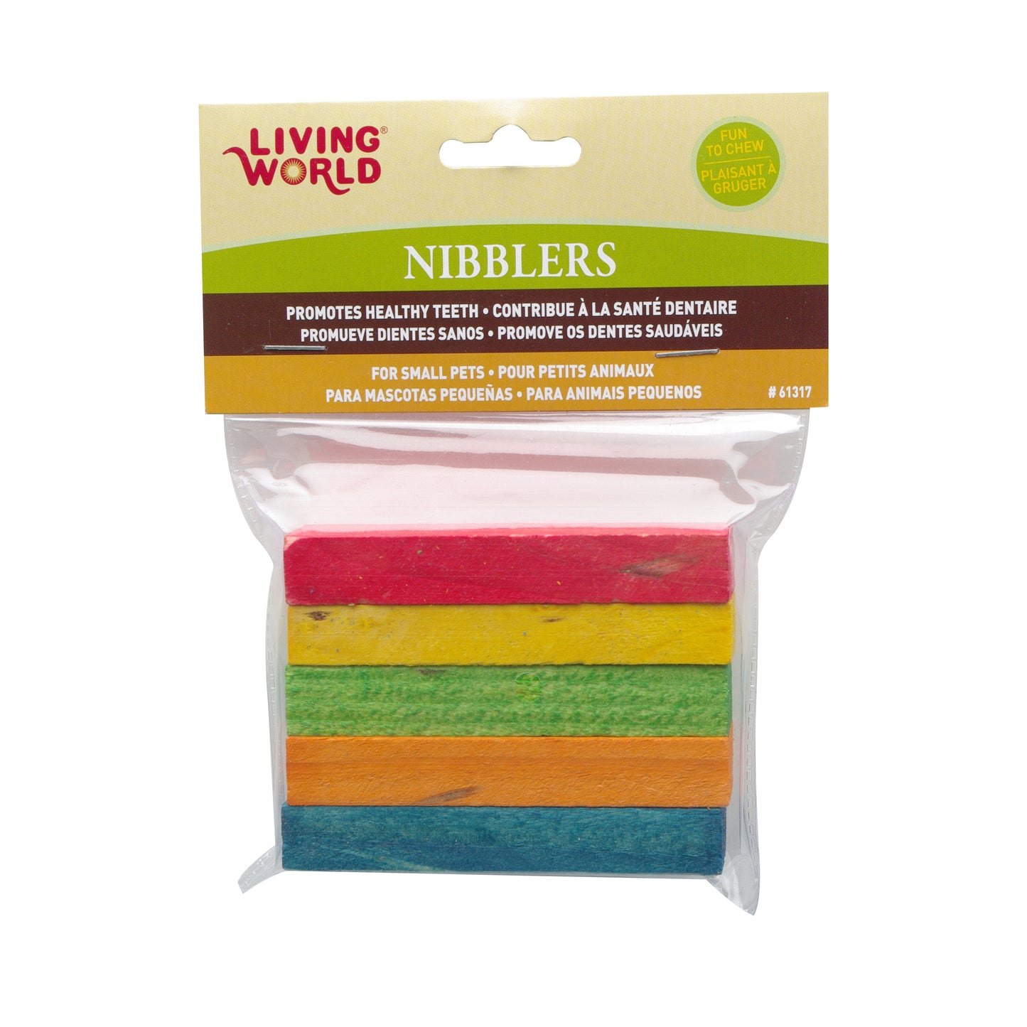 Living World Rainbow Wood Chews
