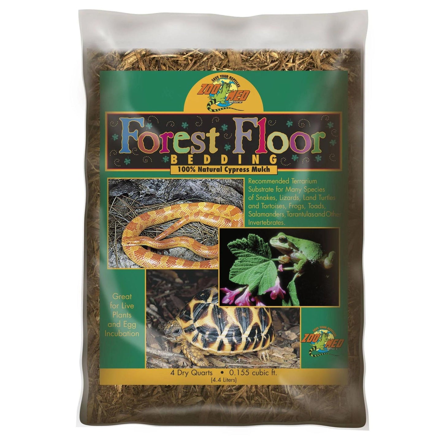 Zoo Med Forest Floor Natural Cypress Mulch Bedding Substrate