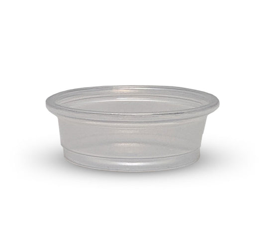 Feeding Cup - 0.5 OZ Plastic Sleeve of 125